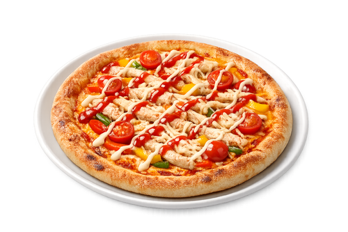 Don Carlos Pizzéria - Carlos csirkés pizzája - Speciális pizza - Online rendelés